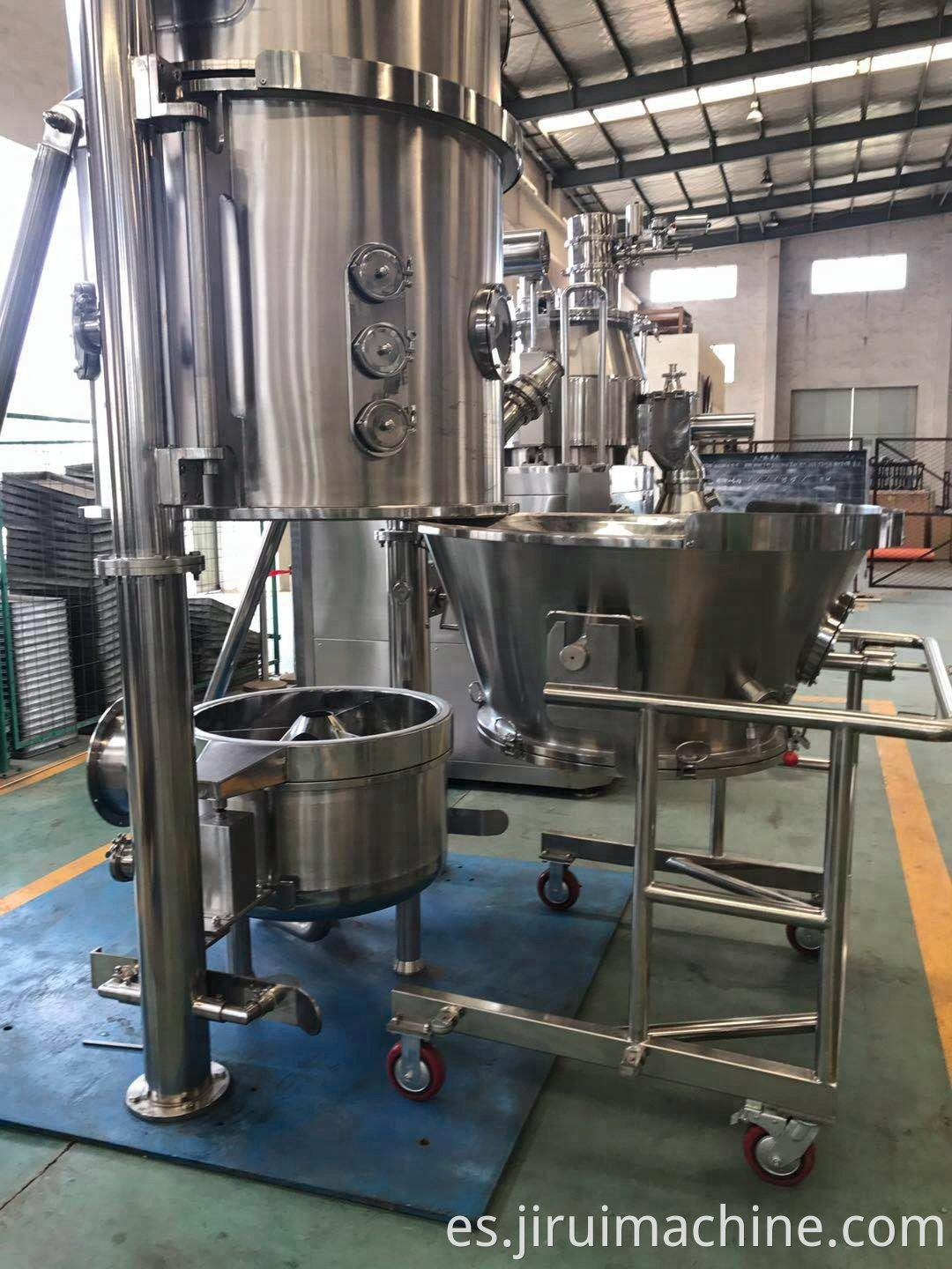 Powder Drying and Granulating Machine